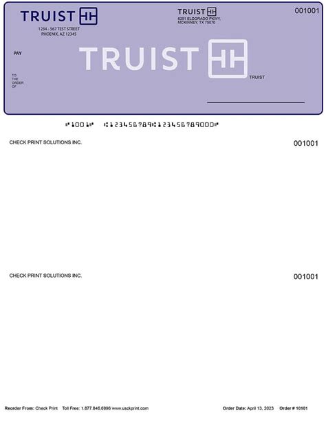 Truist Checks - Order Checks Online - Check Print