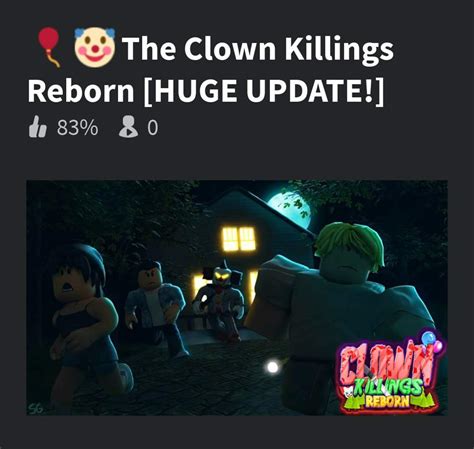 🔪🤡Обзор на The Clown Killings Reborn. 🤡🔪 | Russian Roblox Amino