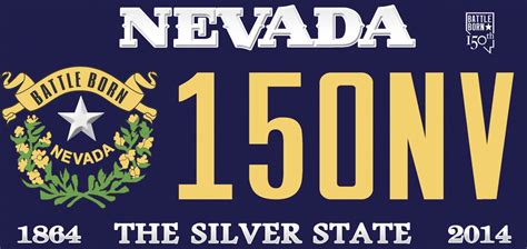 Nevada Magazine: 150th-Anniversary License Plates