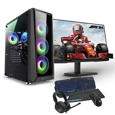 Pc Racing | Pc Gaming Completo | Amd Ryzen 5 4600g | 16gb Ddr4 Ram | 256gb Ssd + 1tb Hdd ...