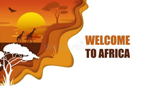 Welcome to Africa stock photo. Illustration of african - 36204254