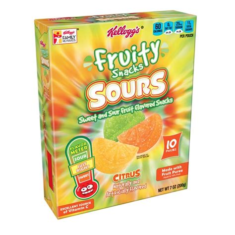 Kellogg's Fruity Snacks Citrus (10 ct) - Instacart