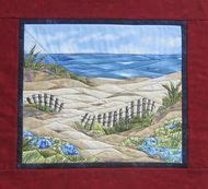 Field of Flowers - NEW Form of Foundation Paper Piecing (Picture Piecing) Pattern - 17 1/4" x 19 ...