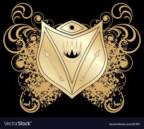 Heraldic blazon Royalty Free Vector Image - VectorStock