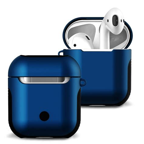 AirPods Silicone Case Cover Protective Skin Hard Cover Dual Layer Ultra ...