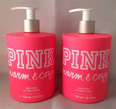 2 Victoria's Secret Pink Warm & Cozy Body Lotion 8 Oz 236ml Vanilla Passionfruit for sale online ...