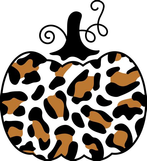 Pumpkin Leopard Print Svg Pumpkin Leopard Print Png P - vrogue.co