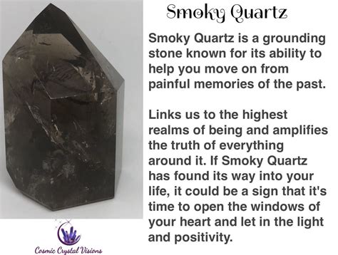 Smoky Quartz Crystal Meaning | Smoky quartz, Smoky quartz crystal, Crystal meanings