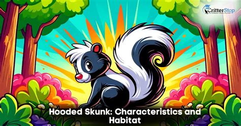 Hooded Skunk: Characteristics and Habitat | Critter Stop