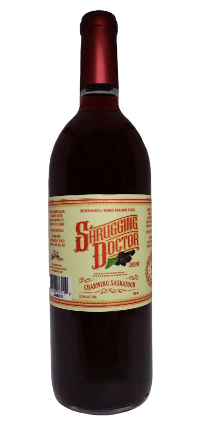 Saskatoon Berry Wine | Shrugging Doctor Beverage Company