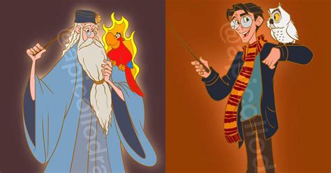 When 55 Disney characters become Harry Potter characters - The Courier