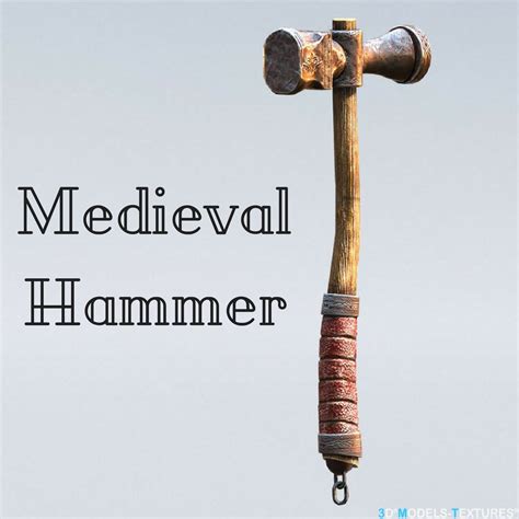 Medieval lucerne hammer 3D Model $6 - .fbx - Free3D