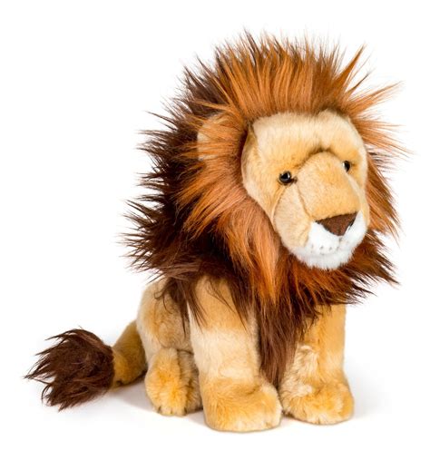 Wildlife Tree 12" Stuffed Lion Plush Floppy Animal Kingdom Collection ...