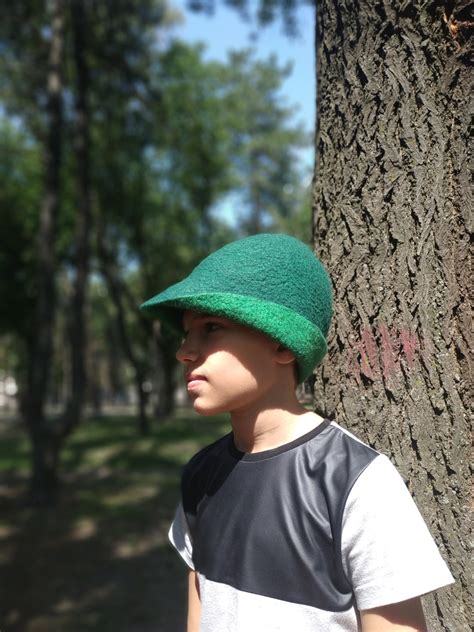 Robin Hood Hat Robin Hood Costume Archer Hat Woolen Hat Green - Etsy