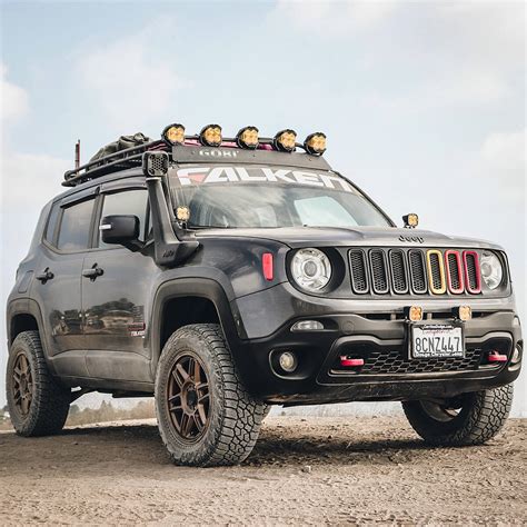 Small Lifted Jeep Renegade For Big Overland & Off-road Adventures - offroadium.com