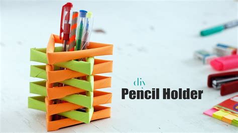 DIY Desk Organizer - YouTube