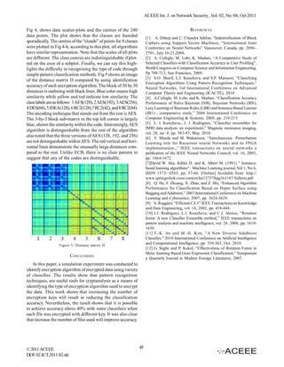 Performance Evaluation of Classifiers used for Identification of Encryption Algorithms | PDF ...