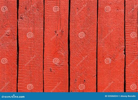 Red painted wood planks stock photo. Image of barn, pattern - 53506024