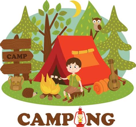 Kids Camp Fire Clipart Clip Art Library - vrogue.co