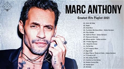 Marc Anthony Greatest Hits Playlist 2021 - Marc Anthony Best Songs Ever ...