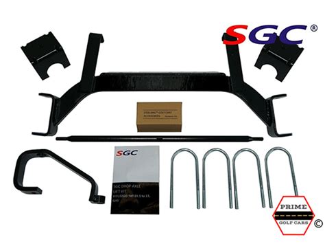 6" Drop Axle Lift Kit for EZGO TXT Gas Golf Cart 2001.5-2008 - Prime ...