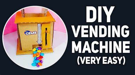 DIY Vending Machine VERY EASY (How to make a Vending Machine | for kids ...