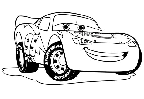 Lightning Mcqueen Page Sheets Coloring Pages