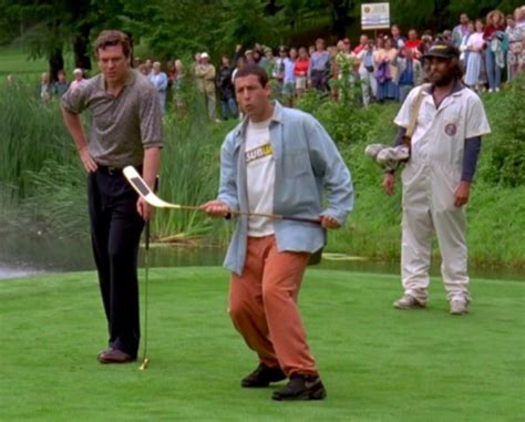 Shooter McGavin, Happy Gilmore watch a classic Hockey Stick Putt 1996 ...