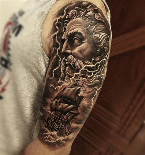 Zeus poseidon hades sleeve tattoo - lopipayments