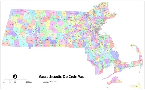 Map Of Southern Ma - Park Boston Zone Map