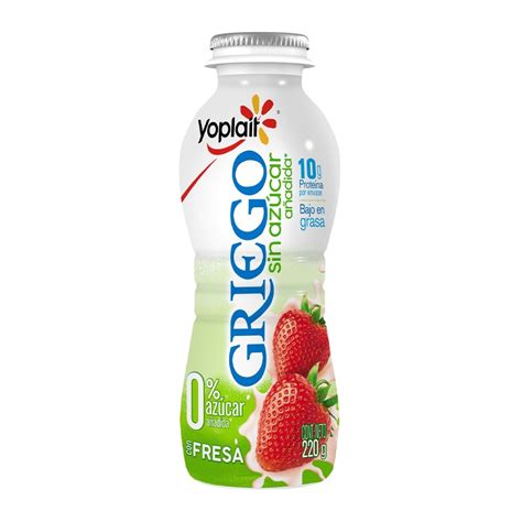 Compra en línea Yogurt Griego Yoplait Fresa sin Azúcar 220g