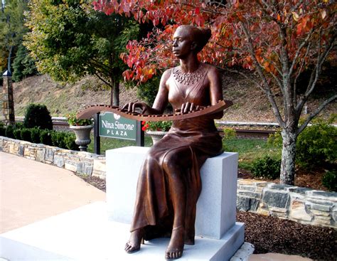 Nina Simone 1933-2003 Tryon, NC Zenos Frudakis | North carolina attractions, Nina simone, Black ...