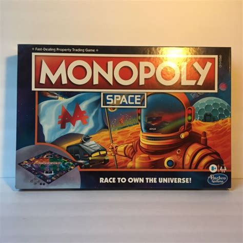 Monopoly Space Game 2020 Hasbro Gaming Race to Own The Universe F0132 ...