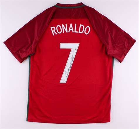 Cristiano Ronaldo Signed Authentic Portugal Soccer Jersey (Ronaldo COA) | Pristine Auction