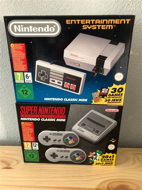 Super Nintendo Classic Mini Snes new + Nintendo Classic Mini Nes new - Catawiki