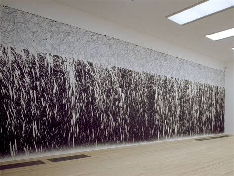 Oil Painting Replica Waterfall Line, 2000 by Richard Long (Inspired By ...