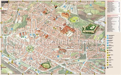 Arezzo tourist map - Ontheworldmap.com