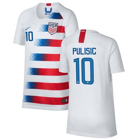 NIKE USA MENS WORLD CUP 2022 HOME PULISIC JERSEY - Soccer Plus