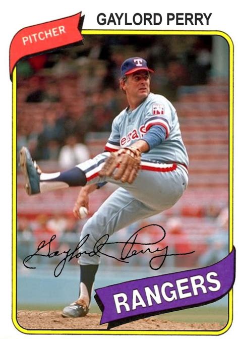 Cards That Never Were: 1980 Topps Gaylord Perry