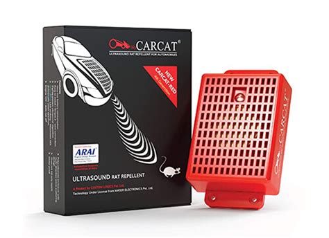 Buy ultrasonic rat repellent for cars - CARCAT RED