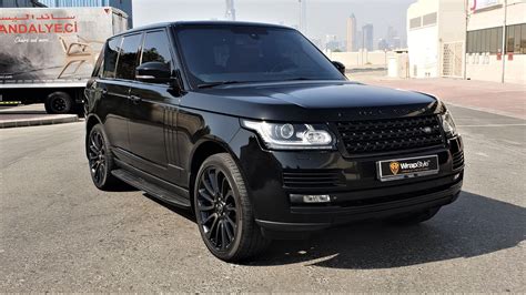 Range Rover Vogue - Black Gloss wrap | WrapStyle