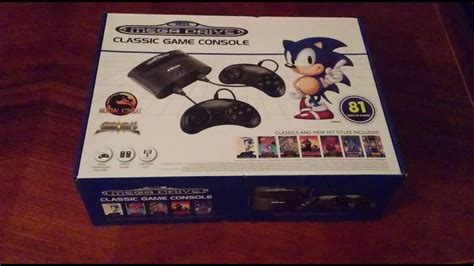 SEGA Mega Drive: Classic Game Console με 81 παιχνίδια! - YouTube