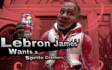 Wanna Sprite Cranberry Lebron James Things go haywire at d r a m s family holiday party