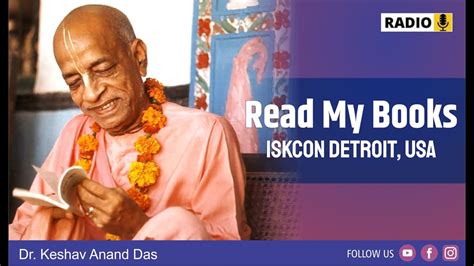 Read My Books (ISKCON Detroit, USA) - YouTube