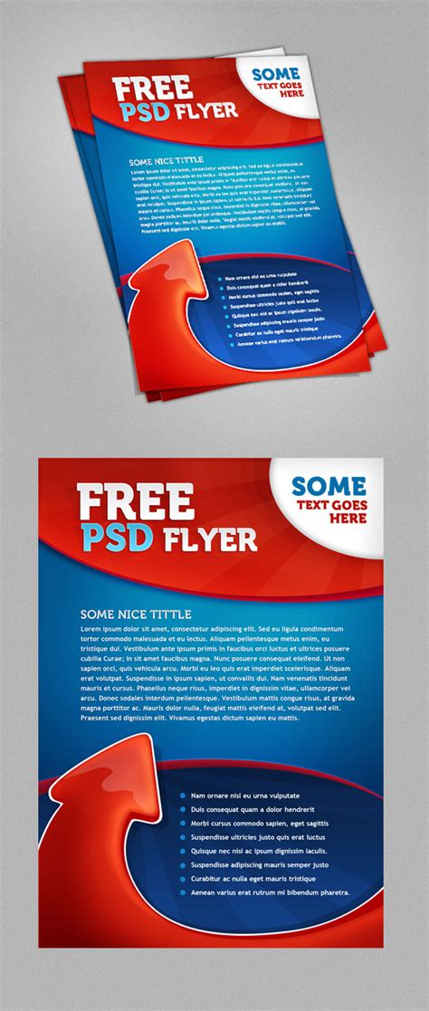 PSD Flyer Template - Free PSD Files
