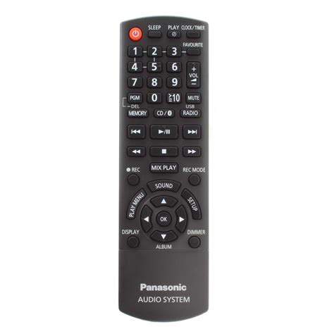 Buy Original Panasonic Remote Control for Hi-Fi Audio System N2QAYB001073 in UK and Europe