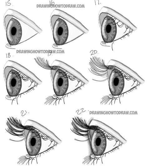 How To Draw A Realistic Eye Easy Step By Step at Drawing Tutorials