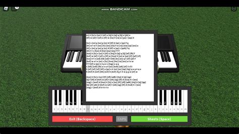 Faded Roblox Piano Sheet (Advanced) - YouTube