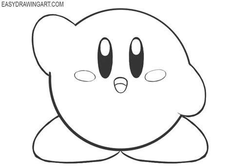 kirby drawing | Circle drawing, Kirby, Drawings