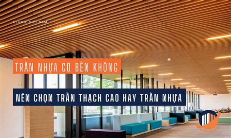 Trần nhựa có bền không | Nên chọn trần thạch cao hay trần nhựa